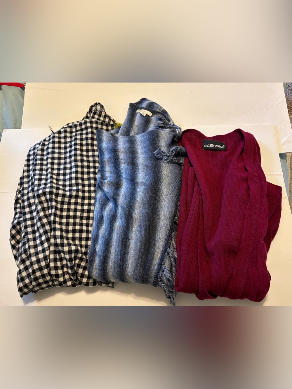 Lot of 3 shawl cardigans ladies